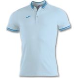 Joma - Bali II - Poloshirt - Blauw - 65% Polyester 35% Katoen