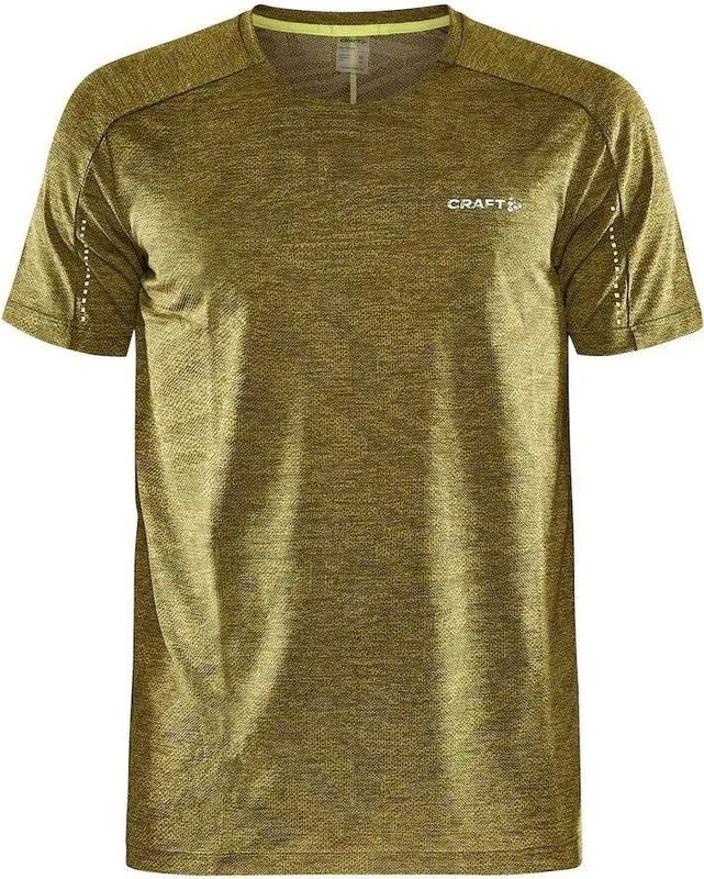 Craft - ADV Hit SS Structure - T-shirt - Zwart - Gerecycled Polyester