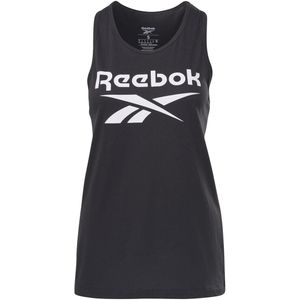 Reebok - Identity BL - Damestop - Zwart - Katoenen Jersey