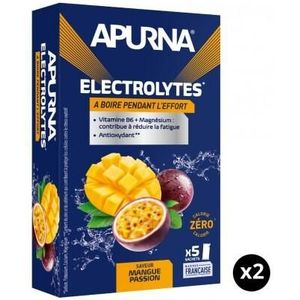 Apurna - Set van 2 - Mango-Passievrucht Elektrolyten - Vitamine B