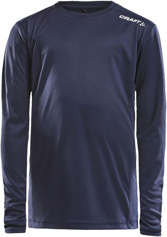 Craft Rush LS Tee Jr 1907366 - Navy - 122/128