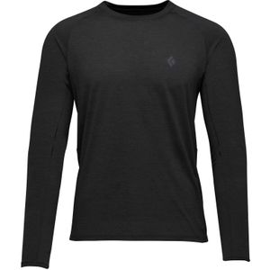 T-shirt - Black Diamond Lightwire - Langsleeve Tech Tee - Zwart