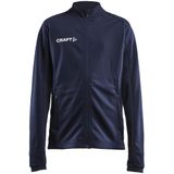 Craft - Evolve Full Zip - Kindervest - Stretchy - Duurzaam - Volledige Rits