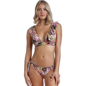 Admas - Hawaïaanse Triangel Bikini - Bloemenprint - Dames