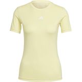 adidas - Techfit - Dames-T-shirt - Vochtafvoerende AEROREADY - Nauwe Pasvorm