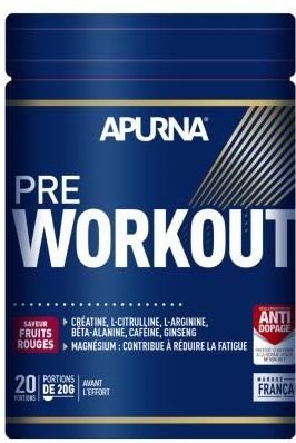 Apurna - Preworkout - Voedingssupplement - Pot - Met Ginseng