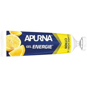 Apurna - Cafeïne Energie Gel - Citroen - Doos van 5 tubes van 35g