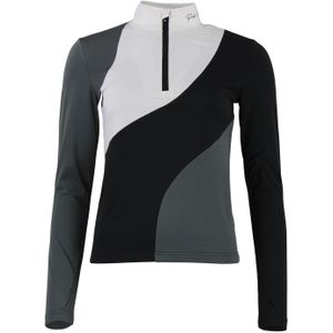Dames met lange mouwen zip T-shirt Peak Mountain Aramis