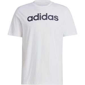 Lineair geborduurd logo t-shirt single jersey adidas Essentials