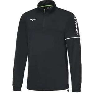 Mizuno - Team Sendai - Sweatshirt - Zwart - Katoen