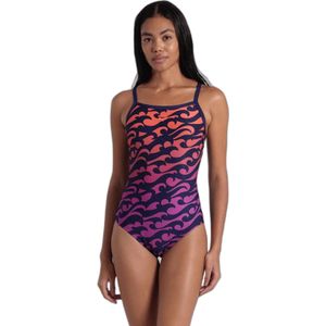 Arena - Surfs Up - Badpak - Navy - Multi - Chloorbestendig