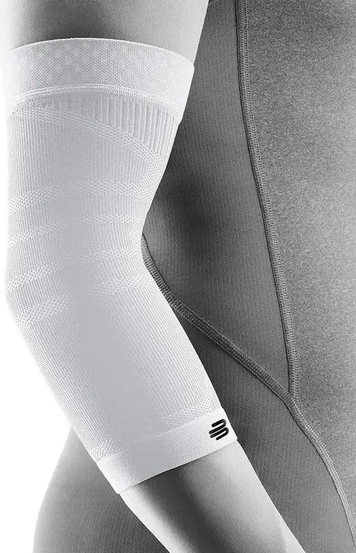 Compressie Elleboogsteun - Transparant - Microvezel - Draagcomfort