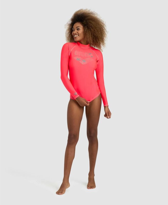 Dames-Rashguard met lange mouwen Arena Graphic