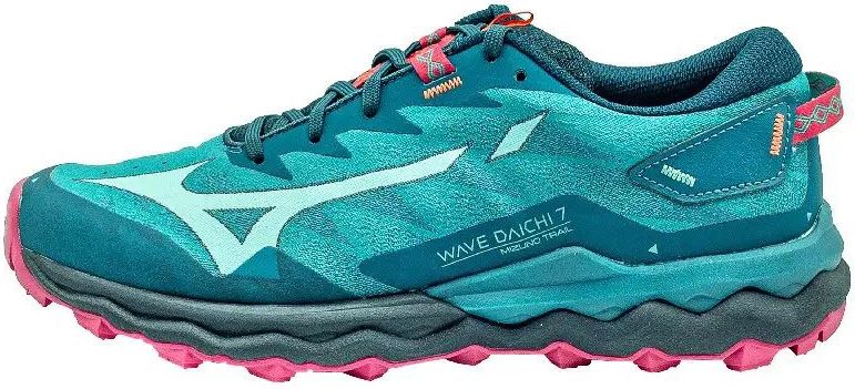 Mizuno - Wave Daichi 7 - Trailrunningschoenen - Groen - Gore-Tex - Dames