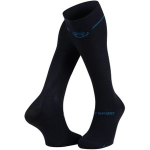BV Sport - Light Run Compression - Hardloopsokken - Zwart - Kuithoog
