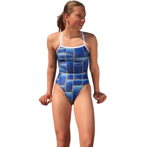 Dames zwempak uit 1 stuk Mako Aumakua