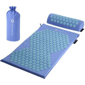 HMS Premium - Acupressuurmat - Set met Kussen - 9618 Plastic Punten