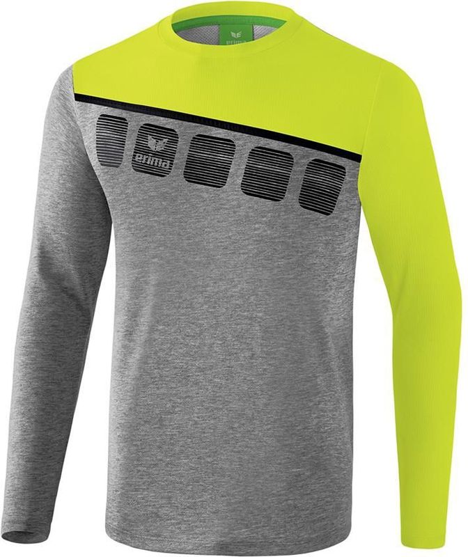 Erima - 5-C - Longsleeve Trainingsshirt - Met Capuchon