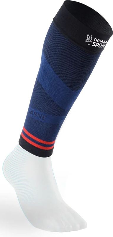Thuasne - Compressie Mouw - Zwart/Blauw/Rood - Compressiekousen