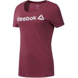 Reebok - Linear Read Scoop Neck - T-shirt - Medium Grey Heather