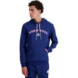 Le Coq Sportif - Graphic Paris 2024 - Hoodie - Zwart - Katoen