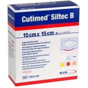 Cutimed - Siltec B - Hechtbandage - Steriel - Set van 5
