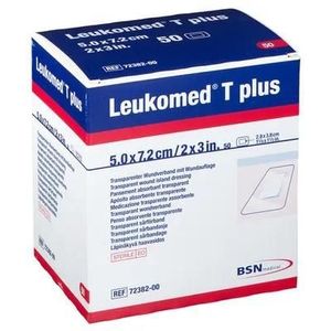 Leukomed T PLUS - Eilandpleister - 10 x 35 cm - 50 Stuks