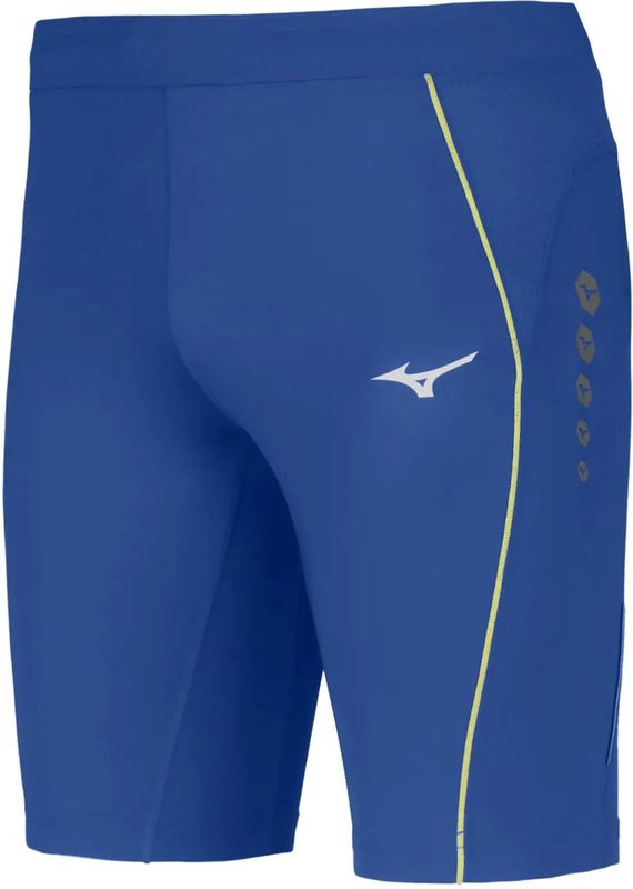 Mizuno - JPN Mid Tight - Korte Broek - Fluorescent Kleur - 88% Polyester - 12% Spandex