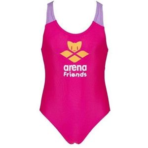 1-delig meisjes zwempak Arena Logo Cats