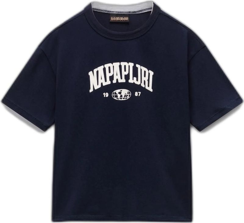 NAPAPIJRI - S-INOT - T-shirt - Marine / Wit