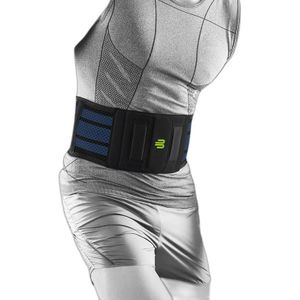 Bauerfeind Sports Back Support Rugbrace - L - Zwart