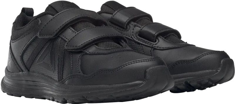 Reebok - Almotio 4.0 - Hardloopschoenen - Zwart - Ademend Mesh - Klittenbandsluiting