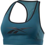 Reebok - Hero Racer Padded - Sport Bh - Zwart - Met Verwijderbare Pads