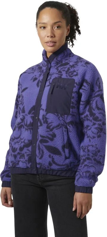 Helly Hansen - Imperial Printed Pile Snap - Vrouwentrui - Fleece - Casual