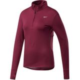 Reebok - Speedwick - Sweatshirt - Zwart - Dames - 1/4 Zip
