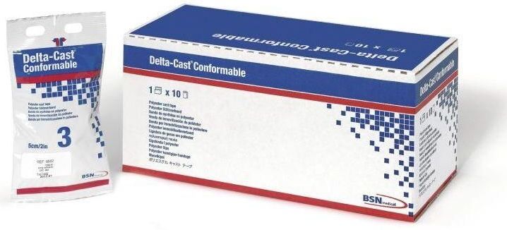 Delta-Cast - Aanpasbaar Verband - x10 - Synthese Tape - Polyester