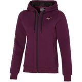 Mizuno - Damescapuchon - Katoenen Trainingsjack - Met Volledige Rits