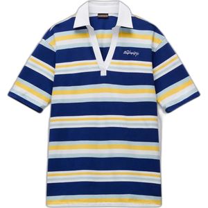 Napapijri - E-ETE SS W STRIPE SA8 - T-shirt - V-hals - Korte Mouwen