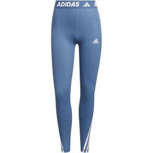 adidas - Techfit 3-Stripes Long - Dames Legging - Zwart - Compressie