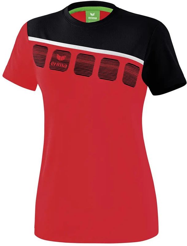 Erima - 5-C - T-shirt - Lichte Stof - Voor Vrouwen