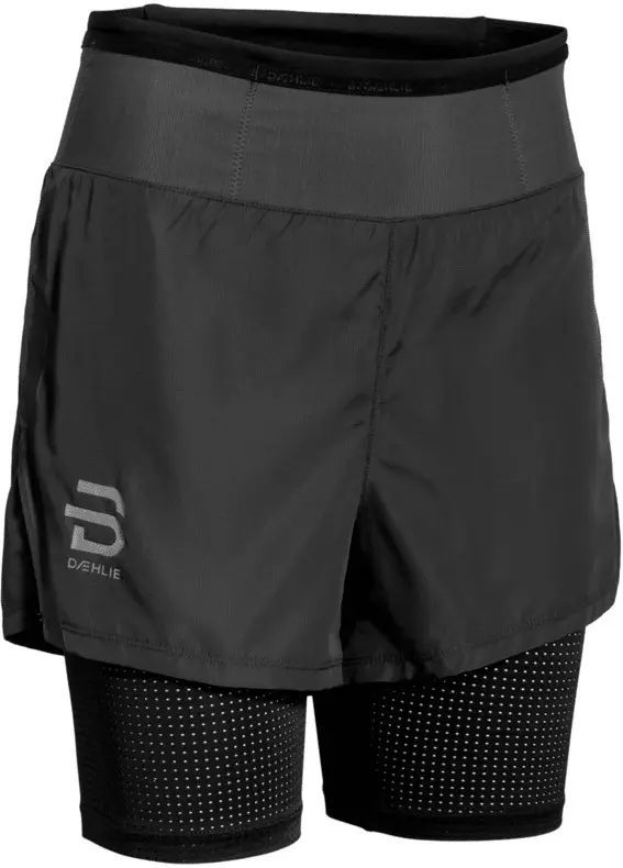 Daehlie - Athlete - Dames 2-in-1 Shorts - Lichtgewicht - Waterafstotend - Winddicht