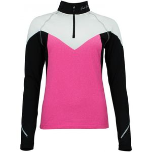 Dames t-shirt 1st skin met ritssluiting Peak Mountain