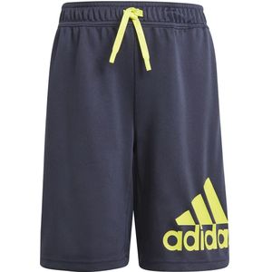 adidas - D2M Big Logo - Korte Broeken - Junior - Zwart - AEROREADY