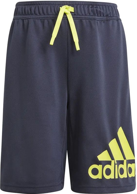 adidas - D2M Big Logo - Korte Broeken - Junior - Zwart - AEROREADY