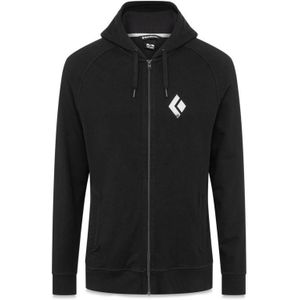 Hooded sweatshirt met rits Black Diamond Chalked Up