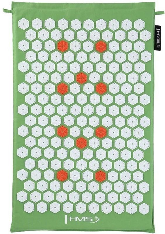 HMS - AKM09 - Acupressuurmat - Groen - 8640 Spikes