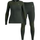 Set van top en legging voor dames Odlo Fundamentals Performance Warm