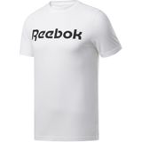 Reebok - Graphic Series Linear Logo - T-shirt - Katoen - Slim Fit
