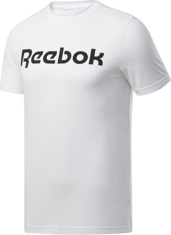 Reebok - Graphic Series Linear Logo - T-shirt - Katoen - Slim Fit