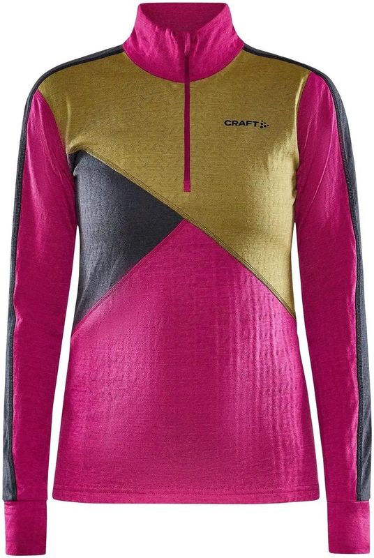 Set onder shirt 2/1 rits dames Craft ADV Nordic Wool